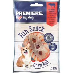   Premiere Chew It Recompense pentru câini, cu piele de vită 1 bucată