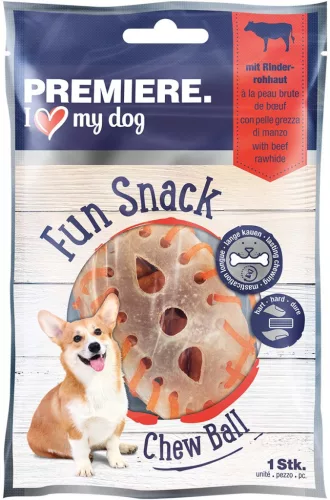 Premiere Chew It Recompense pentru câini, cu piele de vită 1 bucată