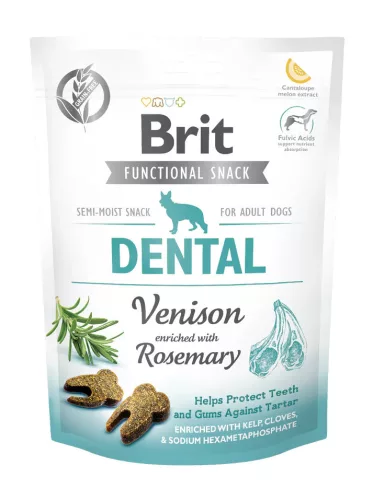 Brit Care Functional Snack Recompense pentru câini adulți, cu vânat și rozmarin 150g