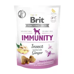   Brit Care Functional Snack Recompense pentru câini adulți, cu insecte și ghimbir 150g