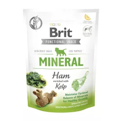   Brit Care Functional Snack Recompense pentru câini adulți, cu șuncă și alge marine 150g