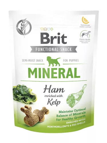Brit Care Functional Snack Recompense pentru câini adulți, cu șuncă și alge marine 150g