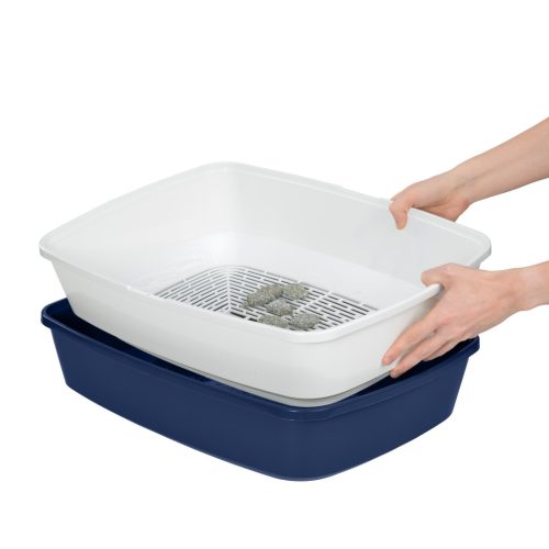 AniOne Clean Cat Litieră dublă pentru pisici 
