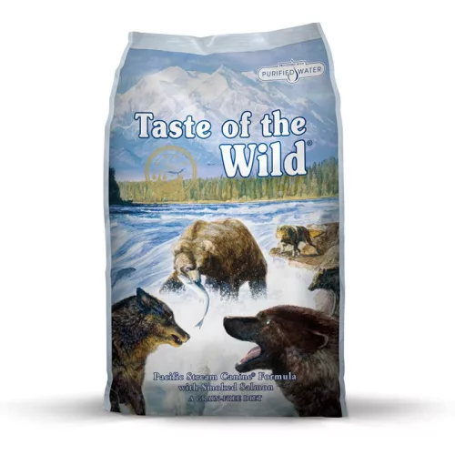 Taste of the Wild Pacific Stream Hrană uscată pentru câini, cu somon 2 kg