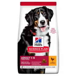   Hill's Hrană uscată pentru câini adulți de talie mare,cu pui 14 kg 