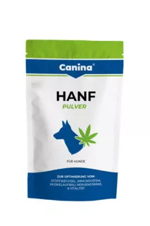 Canina Supliment pentru câini pulbere de cânepă 200 g