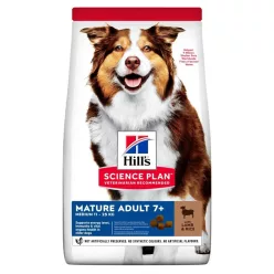   Hill's Hrană uscată pentru câini adulți de talie medie, cu miel și orez 14 kg
