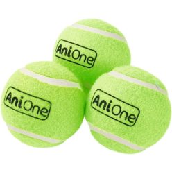 AniOne Jucărie pentru câini minge tenis 3 buc.