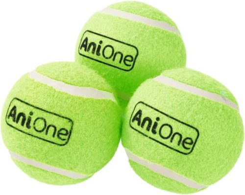 AniOne Jucărie pentru câini minge tenis 3 buc.