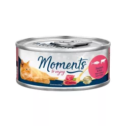   Moments Hrană umedă pentru pisici adulte cu ton și vită în sos 70 g