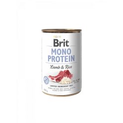   Brit Mono Protein Hrană pentru câini, cu miel și orez 400g