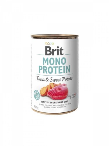 Brit Mono Protein Hrană pentru câini, cu ton și cartofi dulci 400g