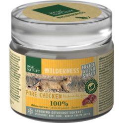   Real Nature Wilderness Recompense pentru pisici, cu inimă de pui 25g