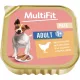 MultiFit Hrană pentru câini adulți cu pasăre 150 g