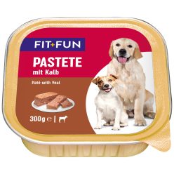 Fit+Fun Hrană pentru câini adulți cu vită 300g