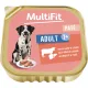MultiFit Hrană pentru câini adulți cu vită și ficat 300 g
