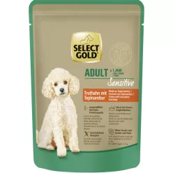   Select Gold Sensitive Hrana umedă pentru câini adulți, cu curcan și topinambur 100 g