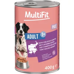 MultiFit Hrană pentru câini adulți cu aromă mixtă 400 g