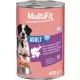 MultiFit Hrană pentru câini adulți cu aromă mixtă 400 g