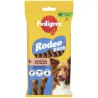 Pedigree Rodeo Duos Hrană complementară cu aromă de vită și brânză pentru câini adulți, 7 buc 123 g
