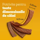 Pedigree Schmackos Hrană complementară pentru câini adulți, 20 buc, 144 g