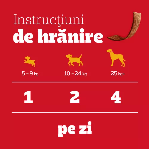 Pedigree Schmackos Hrană complementară pentru câini adulți, 20 buc, 144 g