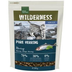  Real Nature Wilderness Hrană uscată pentru pisici adulte cu hering 300 g