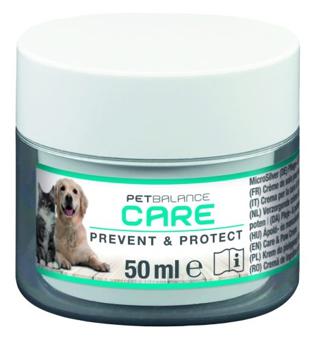Pet Balance MicroSilver Cremă pentru îngrijire și lăbuțe 50 ml