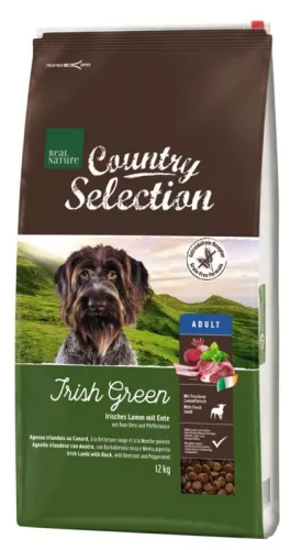Real Nature Country Selection Hrană uscată pentru câini adulți, cu miel și rață 12 kg