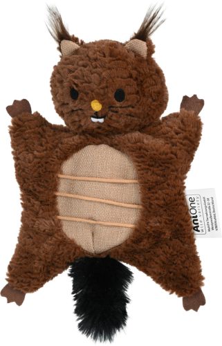 AniOne Jucărie pentru pisici, veveriță de pluș