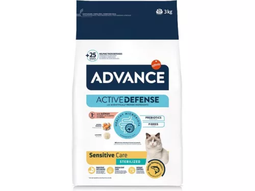 Advance Sterilized Sensitive Hrană uscată pentru pisici 3 kg