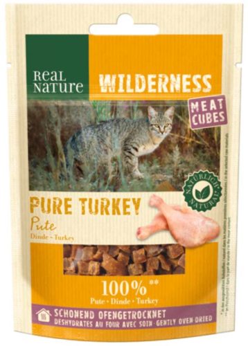 Real Nature Wilderness Recompense pentru pisici, cu curcan 50g