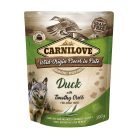 Carnilove Pouch Pate Adult Hrană umedă pentru câini cu raţă și iarbă 300 g