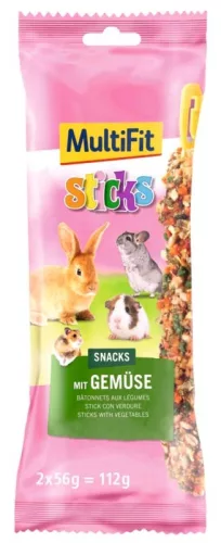 MultiFit Baton pentru rozătoare cu legume 2 buc.