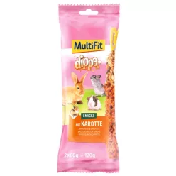 MultiFit Gustare pentru rozătoare cu morcovi 2 buc.