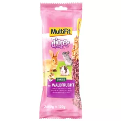   MultiFit Gustare pentru mamifere mici, cu fructe de pădure, 2 buc