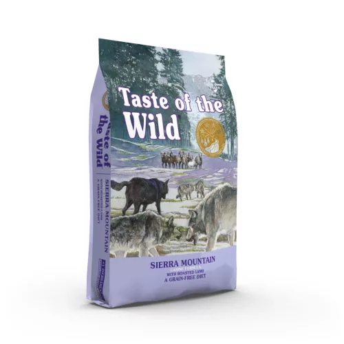 Taste of the Wild Sierra Mountain Hrană uscată pentru câini, cu miel 12,2 kg