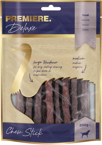 Premiere Chew It Recompense pentru câini cu struț 200 g