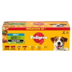 Pedigree Adult Hrană umedă câini, pasăre cu sos 40x100 g