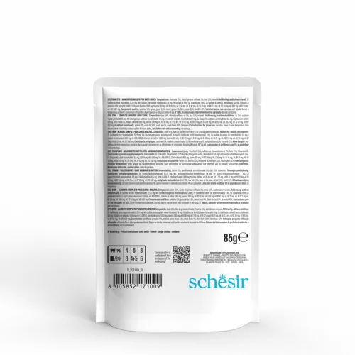 Schesir Hrană umedă completă pentru pisici adulte cu ton în aspic 85 g