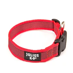 Julius K9 Zgardă pentru câine 27-42 cm roșu-gri