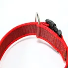 Julius K9 Zgardă pentru câine 27-42 cm roșu-gri