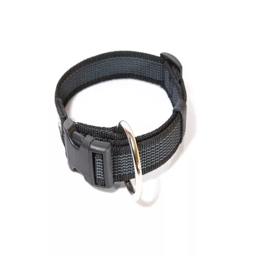 Julius K9 Zgardă pentru câine 27-42 cm negru-gri