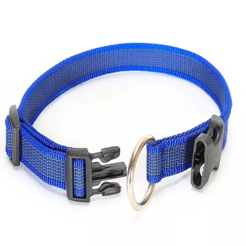 Julius K9 Zgardă pentru câine 39-65 cm albastru-gri