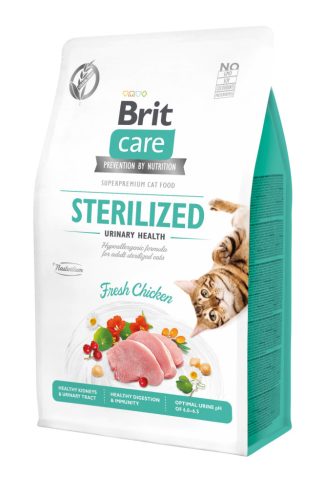 Brit Care Grain-Free Hrană uscată pentru pisici sterilizate 400 g