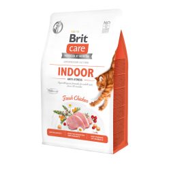   Brit Care Grain-Free Hrană uscată pentru pisici adulte de interior 400g