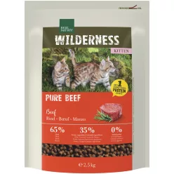   Real Nature Wilderness Hrană uscată pentru pisici, cu vită 2,5 kg