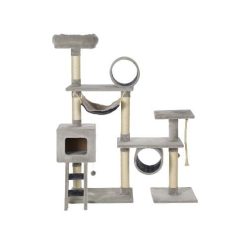 AniOne Cleo Stâlp de zgâriat pentru pisici, 129x60x149 cm