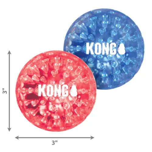 KONG Squeezz Geodz Jucărie pentru câini L (2-pack)