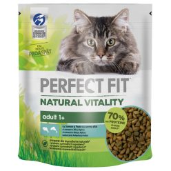   Perfect Fit Nature Vital hrană uscată pentru pisici, somon și pește alb 650 g